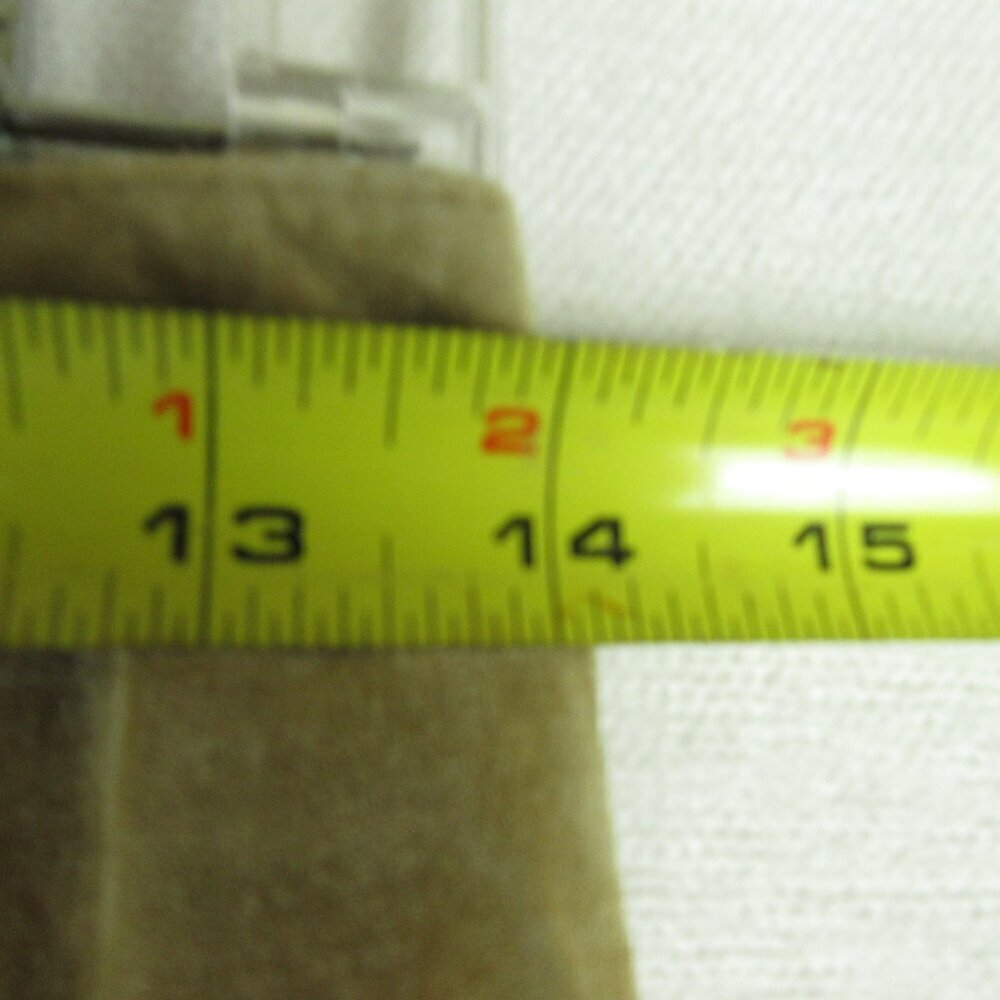 Mossimo Supply Co. Tan 100% Leather Suede Pencil Skirt Size 2 Boho Y2K - Picture 7 of 10